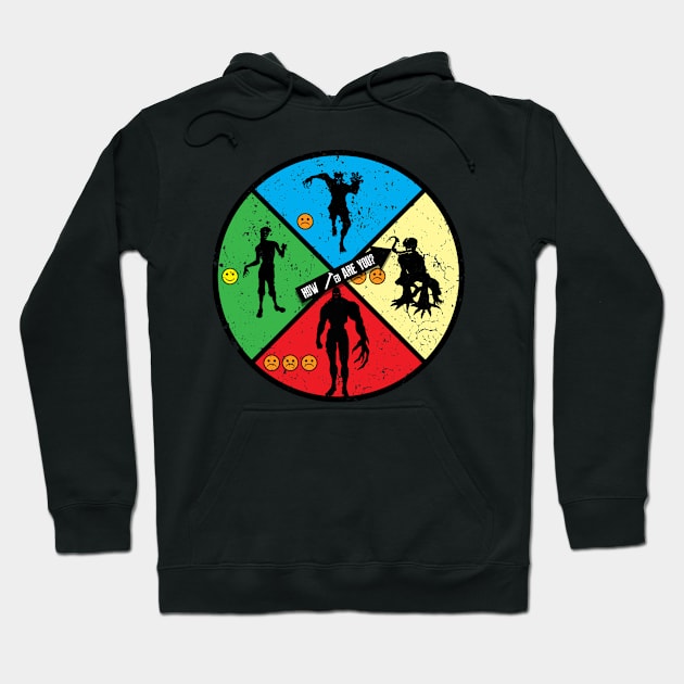 Zombie Wheel Hoodie by CCDesign